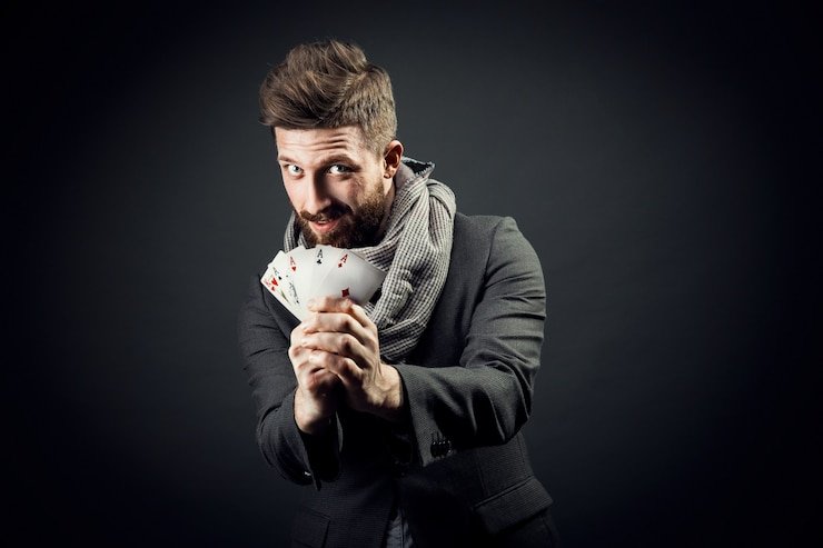 JILI live-dealer studio with professional croupier and multi-camera setup